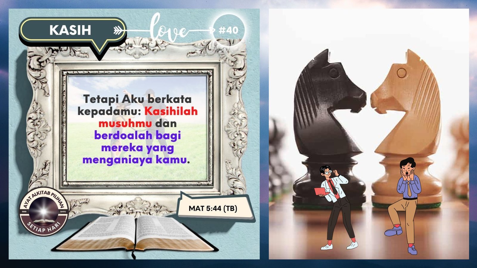 Kasih Kepada Para Penentang Injil